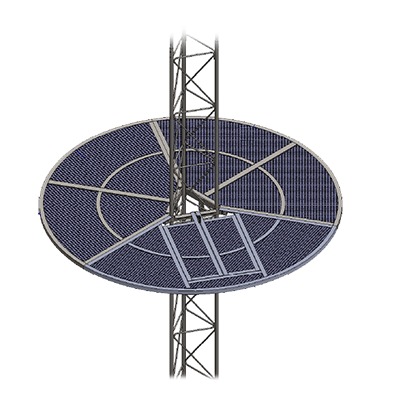 Sistema Antiescala tipo Sombrilla para Torre STZ45. | SOM-45