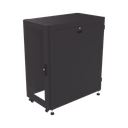Gabinete Profesional para Telecomunicaciones de 24UR, 600 mm de Ancho x 1000 mm de Profundidad, Se envía el Gabinete Armado. | LP-60100-24U-R2