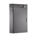 Gabinete de Montaje en Pared TrueEdge™, Con 3 UR para Equipo Activo y 3 UR para Paneles de Parcheo, Fabricado en Acero, Color Negro | WME3BL