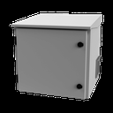 Gabinete de Exterior con Rack de 19" de 9UR con Ventiladores y Termostato, Se envía el Gabinete armado, (Montaje a poste o torre se vende por separado). | LP-FORTE-09U-R3