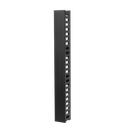 Organizador de Cable Vertical de 24 Unidades Rack Sencillo, Compatible con Racks Serie EIRL y EIQR | LPVM24U