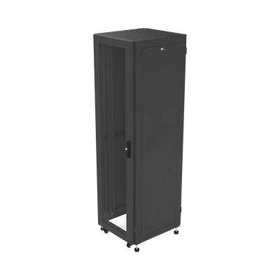Gabinete para Telecomunicaciones Rack Estándar de 19", 42UR, 600 mm Ancho x 600 mm Profundidad. Fabricado en Acero, Se envía el Gabinete Armado. | LP-6060-42U-R2