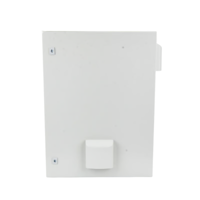 Gabinete Ventilado de Acero IP55 Uso en Exterior (600 x 800 x 300 mm) con Placa Trasera Interior Metálica y Compuerta Inferior Atornillable. Incluye Ventilador, Ventilas, filtros, Chapas y Llave T. | PST-6080-30AV