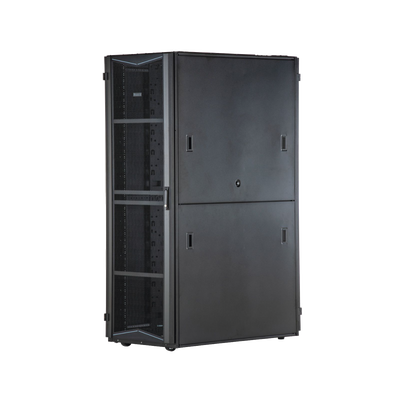 Gabinete FlexFusion para Centros de Datos, 45 UR, 800 mm de Ancho, 1200 mm de Profundidad, Fabricado en Acero, Color Negro | XG84522BS0001