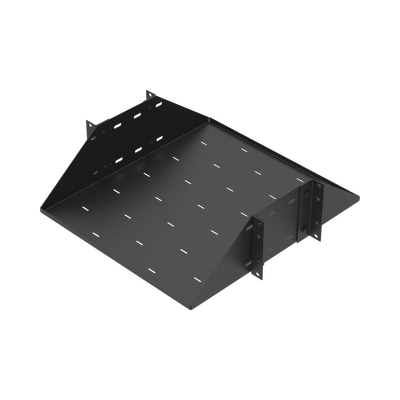 Charola para Soportar Equipos en Rack de 19", Profundidad Ajustable hasta 484 mm. 150 Kg  de Carga, Compatible con Racks de Doble Perforación, 3U | SCH19X3U4P