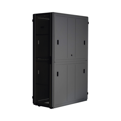 Gabinete FlexFusion™ XGL (Light) para Centros de Datos, 42 UR, 800 mm de Ancho, 1070 mm de Profundidad, Fabricado en Acero, Color Negro | XGL84212B