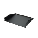 Charola para Soportar Equipos en Rack de 19", con Capacidad de Carga de 30Kg, 2UR | SRM19FM2