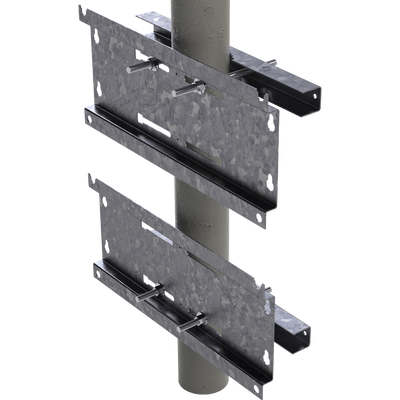 Herraje para Fijación a Pared, Torre o Poste compatible con LP-FORTE-16UR3 y LP-FORTE-24U-R3 | LP-FORTE-16U-BRA-R2