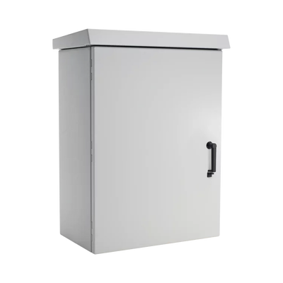 Gabinete Para Exterior OSP ComLine de 18 UR, 600 mm de Ancho, 500 mm de Profundidad De Aluminio, Color Gris Claro Con Protección NEMA 4/12/4X/3/3R; IP66 | ECL906050P