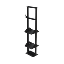 Kit de Rack Estándar 19", 45 UR con 2 Charolas  y PDU (8 tomas). Ideal para UPS y Servidores tipo Torre. | KIT-ORG-45HD