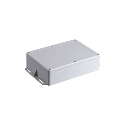 Gabinete Plástico para Exterior (IP65) de 160 x 220 x 100 mm Cierre por Tornillos Metálicos. Tiene Orejas para instalación a muro. | TXG-01-551
