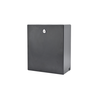 Gabinete con Punto de Consolidación de 24 Puertos, Compatible con conectores Keystone, Instalación en Pared o techo falso, Se envía el Gabinete Armado. | LP-GPC-24