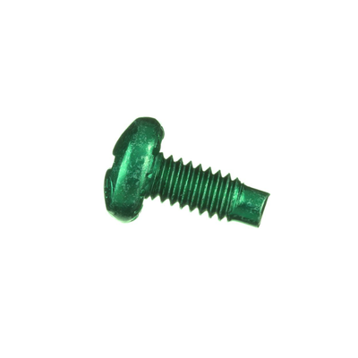 Tornillo de Unión a Tierra, #12-24 x 1/2, Color Verde, Bolsa de 100 Piezas | RGTBSG-C