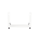 Soporte Para 2 Adaptadores de Fibra Óptica Opticom®, Para Uso con Gabinetes Multipropósito, de Instalación a Presión, Color Blanco | MSFCB2