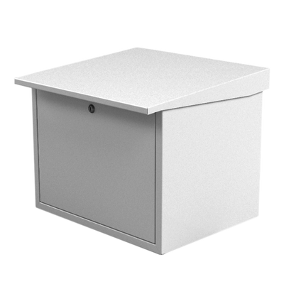 Gabinete para resguardo de baterías (hasta dos baterías PL110D12). Lámina Galvanizada. | SVR-1419-G