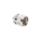 Adaptador en Línea de Conector SMA Hembra a UHF Macho (PL-259), Níquel/ Oro/ Teflón. | RSA-3474