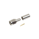 Conector SMA Macho de anillo plegable para cable RG-58/U, Niquel / Oro / Teflón. | RSA-3000-C