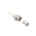 Conector BNC Macho de Anillo Plegable para Cable Belden 8281 tipo RG-59/U, Níquel/ Oro/ Delrin. | RFB-1708