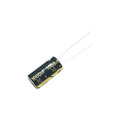 Capacitor Electrolítico de Aluminio, Radial de 1000 µFd, 16 Vcc, 105 °C, 10 x 15 mm. | 1000M0016V