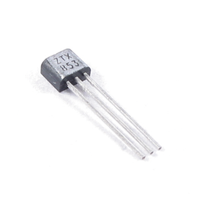 Transistor Planar de Silicio NPN, 100 Vce, Alta Corriente a 4 Amp, 130 MHz, Potencia Media de 1.2 Watt, TO-92. | ZTX853-ND