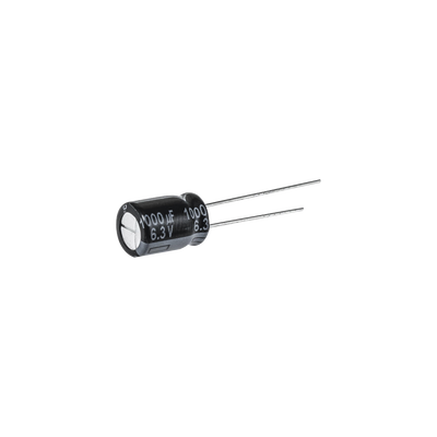 Capacitor Electrolítico Radial de Aluminio, 1000 UF, 16V, 10x16 mm, 20% | 6-EEU-FR1C102