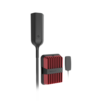 KIT Amplificador de Señal Celular 4G, 3G, VoLTE y Voz Convencional, Drive Reach OTR/ Especial para Tractocamión y Pick up Pesados/ Soporta múltiples dispositivos y compañías como Telcel, AT&T y Movistar a la vez. | 532-154