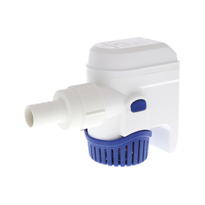 Bomba sumergible de achique automatizada de 800 galones por hora, para conexión de 24 Volts de corriente directa. | RM-800B-24