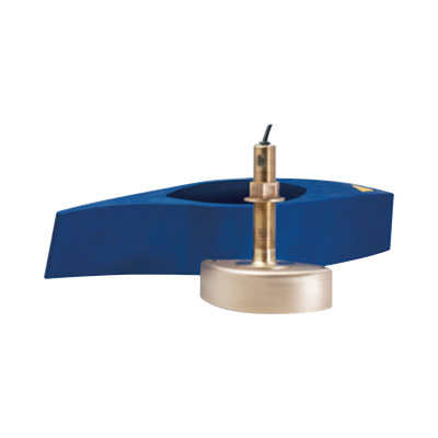 Sensor de Profundidad y Temperatura B258 / 1 kW RMS / Frecuencias Duales 50-200 kHz / Rango de Profundidad 500 m / Bronce / Instalación Thru-Hull / Compatible con Ecosonda BSM-1 | 000-13964-001
