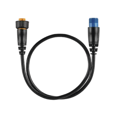 Cable adaptador para conectar un transductor de 8 pines con XID a un puerto de sonda de 12 pines a un dispositivo náutico compatible. | 10-12122-10