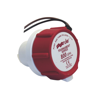 Bomba de reemplazo para serie Tournament de 800 galones por hora, a 12 Volts de corriente directa. | 46DR