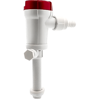 Bomba Livewell 605FC 12V DC / 1100 GPH (Galones Por Hora) / Conexión Straight Seacock / Doble Puerto de Entrada / Protección Anti-Aire / Cartucho Motor Extraíble | 605FC