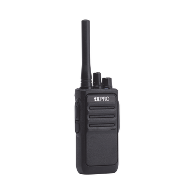 Radio Portátil Analógico UHF 400-470 MHz / 2W / 16 Canales / Batería 6-8 hrs / VOX | TX-320