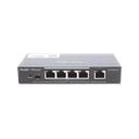 Switch Administrable PoE con 5 puertos Gigabit, 4 PoE 802.3af/at, gestión gratuita desde la nube, 54w | RG-ES205GC-P