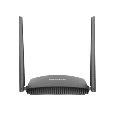 Router Inalámbrico WISP en Banda 2.4 GHz / Hasta 300 Mbps / 4 Puertos 10/100 Mbps /  2 Antenas Omnidireccional de 5 dBi / Interior | DS-3WR3N