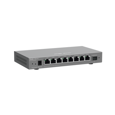 Router Balanceador con Función SD-WAN, Hasta 4 Servicios de Internet y hasta 200 clientes con desempeño de 600 Mbps | RG-EG209GS