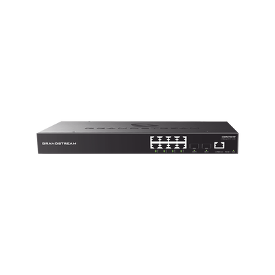 Switch PoE+ Gigabit Administrable / 8 puertos 10/100/1000 Mbps + 2 Puertos SFP Uplink / Hasta 120W / Compatible con GWN Cloud. | GWN7801P