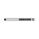 UniFi Switch USW-24-POE Gen2, Capa 2 de 24 puertos (16 puertos PoE 802.3af/at + 8 puertos Gigabit) + 2 puertos 1G SFP, 95W, pantalla informativa | USW-24-POE