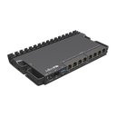 RB5009UPr+S+IN 8 puertos PoE in/out, 1 SFP+, Solo RouterOS v7 | RB5009UPR+S+IN