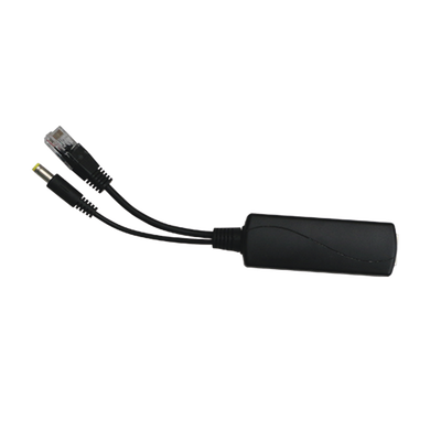 Splitter PoE IN 802.3 af/at / Se Puede Energizar Hasta con 30W / Salida de 12 Vcc 1A (12W) / Instalación es Escritorio (superficie plana) / Idea para cámas IP SIN PoE (CCTV) | WI-POE11S-48V