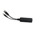 Splitter PoE IN 802.3 af/at / Se Puede Energizar Hasta con 30W / Salida de 12 Vcc 1A (12W) / Instalación es Escritorio (superficie plana) / Idea para cámas IP SIN PoE (CCTV) | WI-POE11S-48V