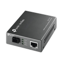 Convertidor Fibra Óptica WDM Monomodo / 1 puerto RJ45 10/100 Mbps / 1 puerto SC/UPC 100 Mbps /  Hasta 20 Km / Para su Funcionamiento Requiere el Modelo MC112CS / Plug and Play | MC111CS
