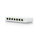 USW Ultra Switch de 8 Puertos GbE (7 Puertos PoE+ y 1 Puerto Entrada PoE++) con Opciones de Montaje Versátiles | USW-ULTRA