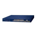 Switch Administrable PoE  Capa 2 de 16 Puertos 10/100/1000 Mbps 802.3af/at, 4 Puertos SFP Gigabit, Hasta 240 W | GS-4210-16P4C