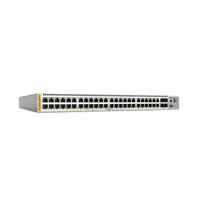 Switch L3 Stackable, 48x 10/100/1000-T PoE+, 4x SFP+, Fuente redundante integradas 740 Watts (TAA compliant version) | AT-X530L-52GPX-90