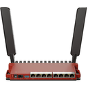 Router inalámbrico  2.4GHz AX / 8 puertos Gigabit /  1 SFP 2.5Gbps/ Soporta contenedores | L009UIGS-2HAXD-IN