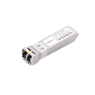 Transceptor Óptico SFP+ (Mini-Gbic) / Monomodo 1550 nm / 10 Gbps / 10GBASE-ZR / Conectores LC/UPC Dúplex / DDM / Hasta 80 km | LP-SFP-10G-SM-80