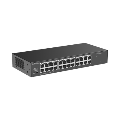 Switch no administrable, con 24 puertos Gigabit, Visible en la Topología | RG-ES124G-L