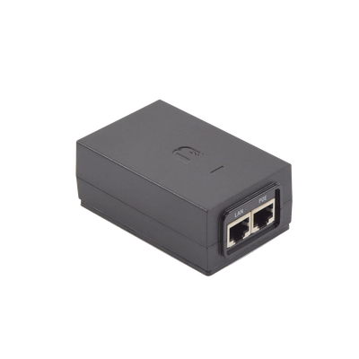 Adaptador PoE Ubiquiti de 24 VDC, 1.0 A Puerto Fast Ethernet | POE-24-24W