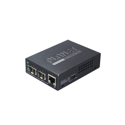 Convertidor de Medios con Doble Puerto SFP 1000BASE-FX/SX/LX y Puerto Ethernet 1000Base-T | GT-1205A