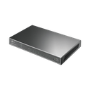 Switch Omada / 8 Puertos Gigabit  / 4 Puertos PoE+ 802.3at/af / Presupuesto PoE 62 W / 30 W por Puerto / Gestión Cloud Omada / L3 Static Routing / Sin Ventilador / Metal | TL-SG2008P